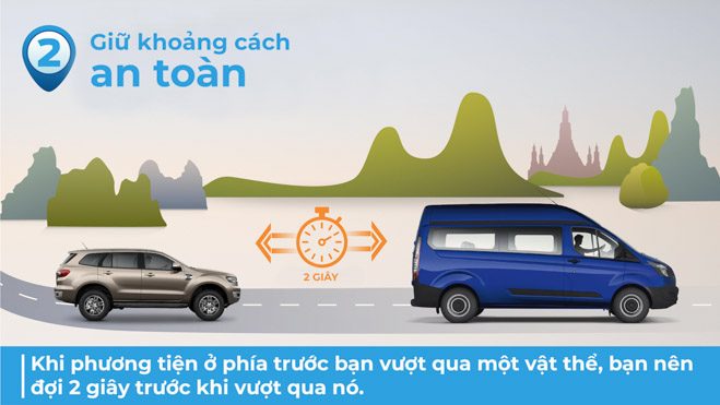 Khoang cach tren cao toc 2